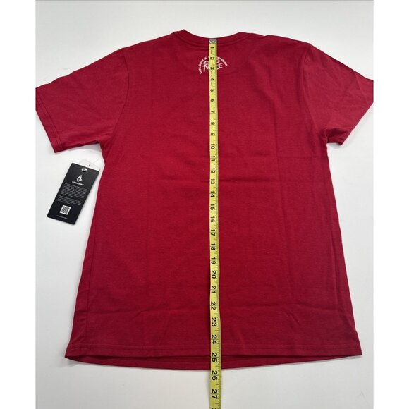 Volcom BMX T Shirt Youth Boys Large Red Ride Bicycle Logo Casual Graphic  NEW - Picture 8 of 9